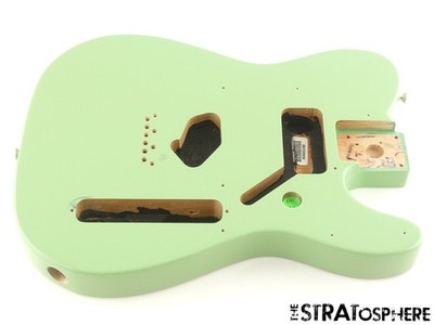 Fender Player II Telecaster Series Tele BODY Guitar Parts, Alder Birch Green