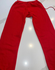 1950s RARE COLLECTIBLE HEALTHKNIT VINTAGE RED WARM SWEATPANTS SMALL 30-32