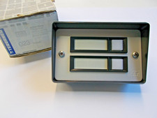 BITICINO TERRANEO 023LT PULSANTIERA 2 TASTI ILLUMINABILI  - 12X8X5h