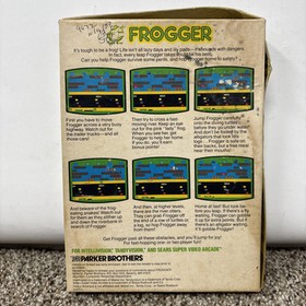 Frogger Intellivision, 1983 With Box No Manual Tested Intellivision Game