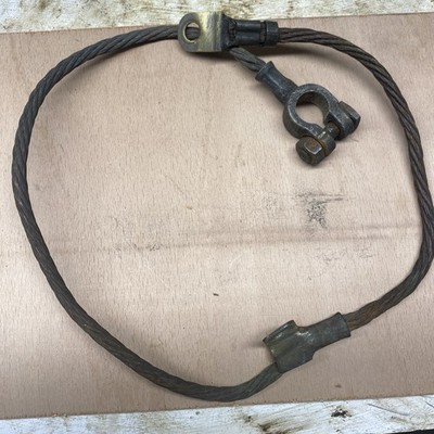 VW Golf MK1 GTI Mk2 Jetta Caddy Scirocco Battery Negative Ground Earth Strap