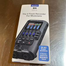 Zoom R4 MultiTrak SD 32bit 4Track Recorder and USB Audio Interface Musical equip