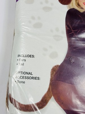 NEW Forum Novelties Adult Brown Dog Costume Kit Ears Tail 51192 | eBay