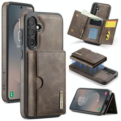 Samsung Galaxy S25 FE 5G DG.MING M6 Dreifach Tasche RFID Leder Case