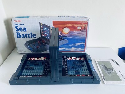 Vintage 1990 Electronic Battleship Sea Battle