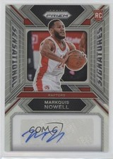 2023 Panini Prizm Sensational Signatures Silver Markquis Nowell #SS-MN Auto 16p1