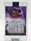 CORBIN CARROLL 2023 TOPPS LUMINARIES 1ST HIT ROOKIE PATCH AUTO PURPLE 1/3 Q5966