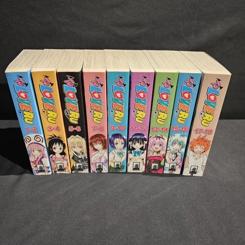 To Love Ru Manga Volumes 1-18 English Complete Set Seven Seas (Ghost Ship)