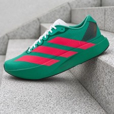 adidas Adizero Evo SL Court Green Lucid Red JQ4440 Men's New