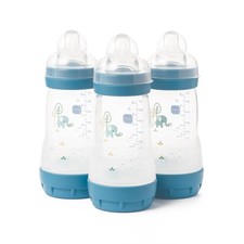 MAM Easy Start Anti-Colic Baby Bottles | 3 Pack (3 x 260) | Self-Sterilising ...