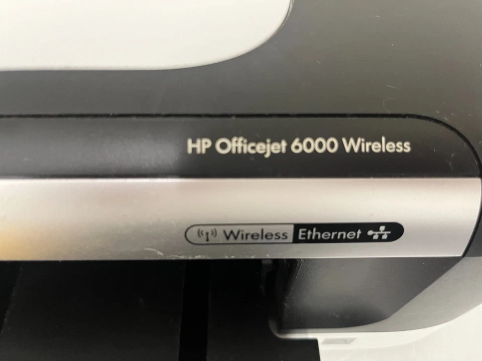 HP OfficeJet Pro 6000 Wireless Color Printer w/ Cords & Extras - Image 4 of 4