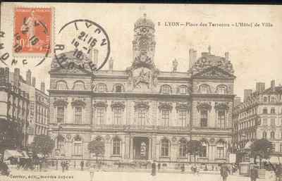 Carte Postale Ancienne CPA 69 - Lyon : Chez Le Bouquiniste - Début 1900
