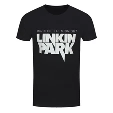 Linkin Park T-Shirt Minutes To Midnight Rock Band New Black Official