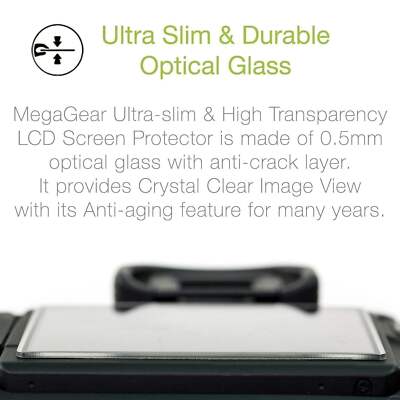 MegaGear Olympus OM-D E-M10 Mark IV Camera LCD Optical Screen Protector