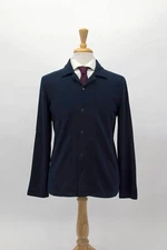 NWT$3800 Brunello Cucinelli Men 100%Cashmere Button Down Knit Sweater 50/40 A252