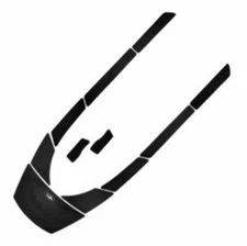 Yamaha FX,FX 140,Cruiser,HO&SHO,FX 3 Pass Elite Traction Mats Foot Pad BlackTip