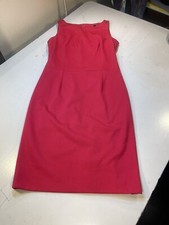 AFRODITE MODE AMC Designer Womens Pink Pencil Dress Size 40 L Business Workwear