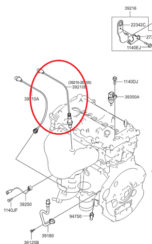 TUCSON SENSOR ASSY - OXYGEN 2015-2018 2.0L PETROL A/T GENUINE NEW HYUNDAI# - Picture 6 of 7