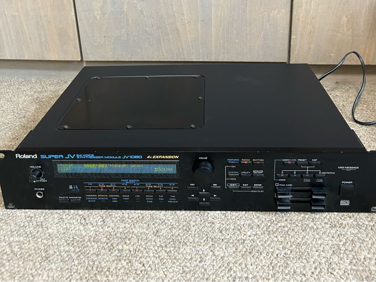 Roland JV-1080 Analog Synthesizer Super JV Rack Synth Module
