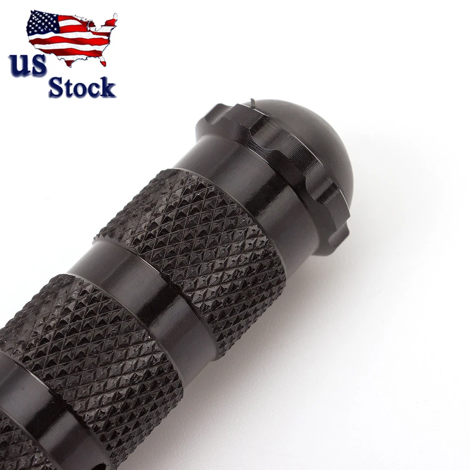 Juego de estriberas plegables universales para motocicleta reposapiés pedales de carreras EE. UU. Foto 4 de 4