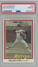 1981 DONRUSS #260 NOLAN RYAN ASTROS HOF PSA 8
