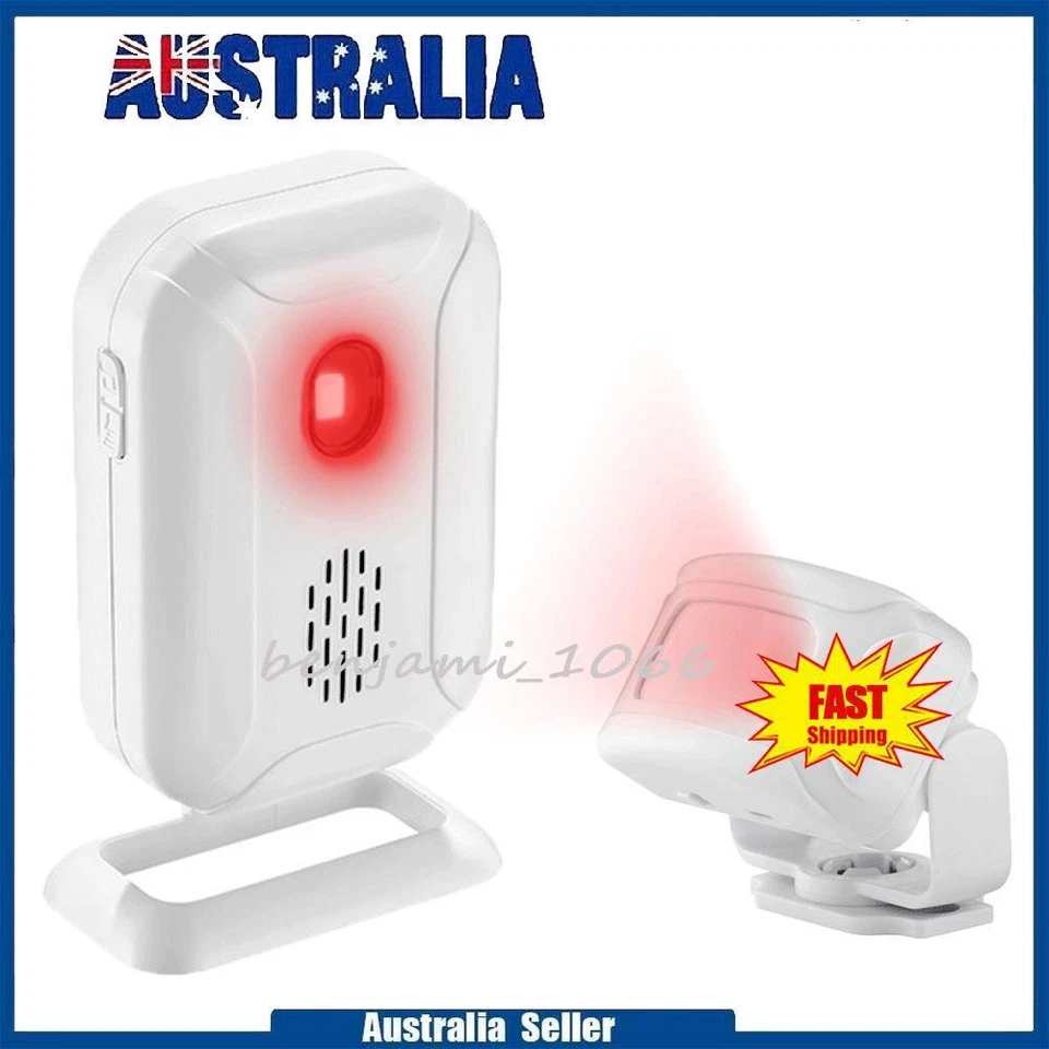 Door Sensor Chime Wireless PIR Motion 8 Chord Chip Alarm Shop Door Sensor Entry