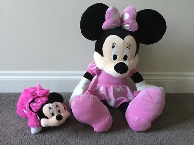 Extra Large Minnie Mouse Plush Toy Pillow Pet Like New Toys