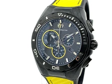TechnoMarine Cruise Carbon 45mm Chronograph NEW Full Set 114001 Retail $930 