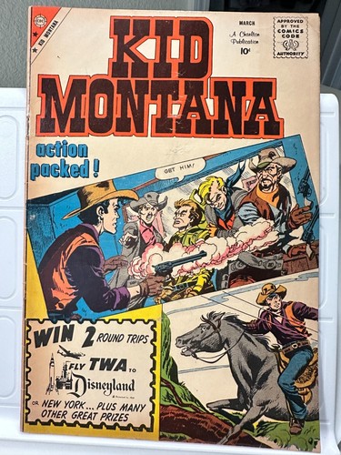 KID MONTANA Charleton Vol.2 Ausgabe #22 Western Comic 1960