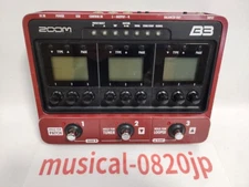 ZOOM B3 Bass Effects and Amp Simulator Bass Multi Effect Pedal