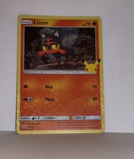 Pokémon McDonald’s 25th Anniversary Litten 15/25 Holo Promo Card (2021)