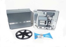 BELL HOWELL 482 SUPER 8MM FILM PROJECTOR - MR 16 BULB CONVERSION -TESTED