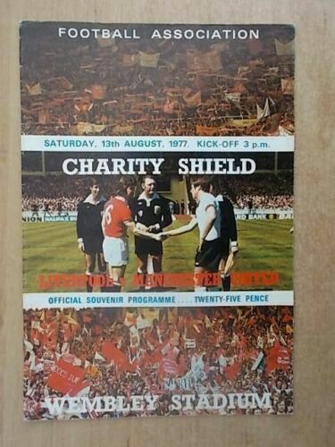 Everton v Liverpool F. A. Charity Shield Matchday Programme 1986 Everton v Liverpool F. A. Charity Shield Matchday Programme 1986