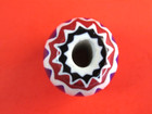 ANTIQUE MURANO ART GLASS BEAD NATIVE AMERICAN TRADE INDIAN RARE VENETIAN  LARGE — photo 9