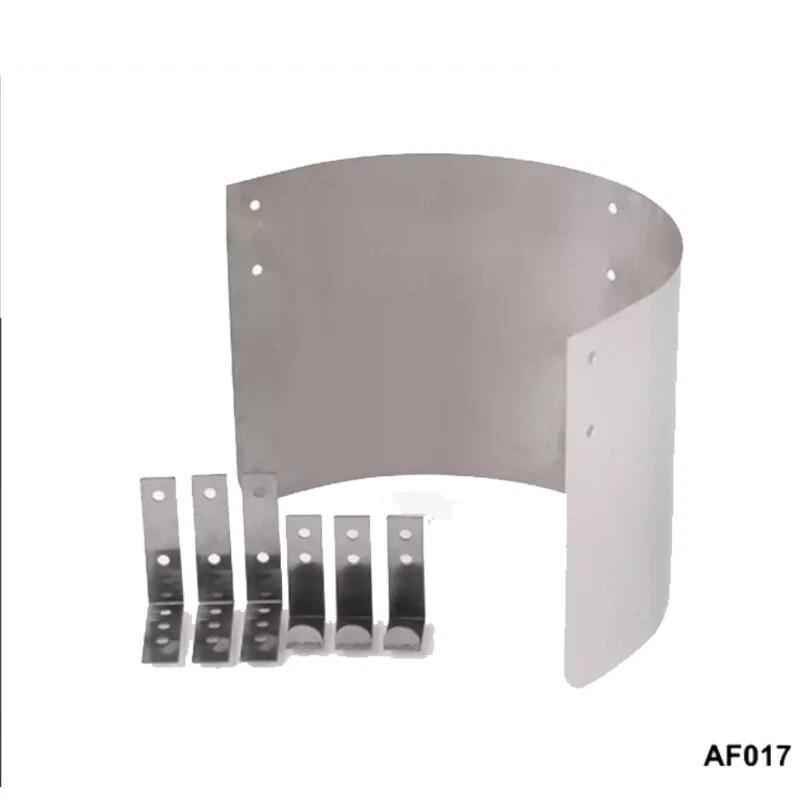 Крышка автомобильного воздушного фильтра 304 из нержавеющей стали теплозащитный экран воздухозаборник холодный воздух конус движения - Изображение 4 из 4