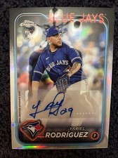 2024 Topps Chrome Refractor AC-YR Yariel Rodriguez Autograph 465/499
