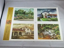 Standard Oil of CA Bicentennial Print Series 1969 /Mission San Francisco Solano+