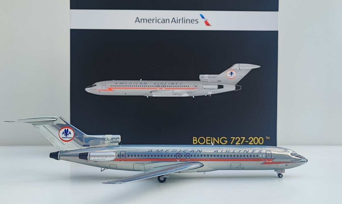 Gemini 200 AMERICAN AIRLINES Boeing 727-200. Reg: N6801. Item