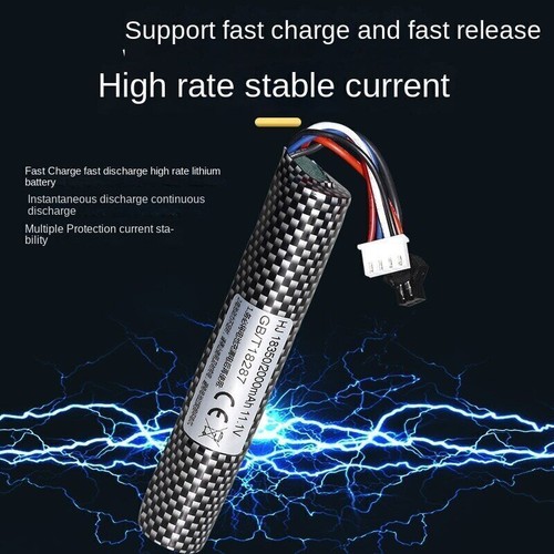 1Pcs 11.1V 2000mAh Battery 10C Rate for Soft bullet gun special core accessories - Picture 3 of 8