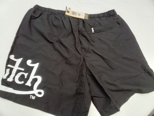 Von Dutch swim shorts beach shorts mens black size medium upto xl bnwt - Picture 4 of 8