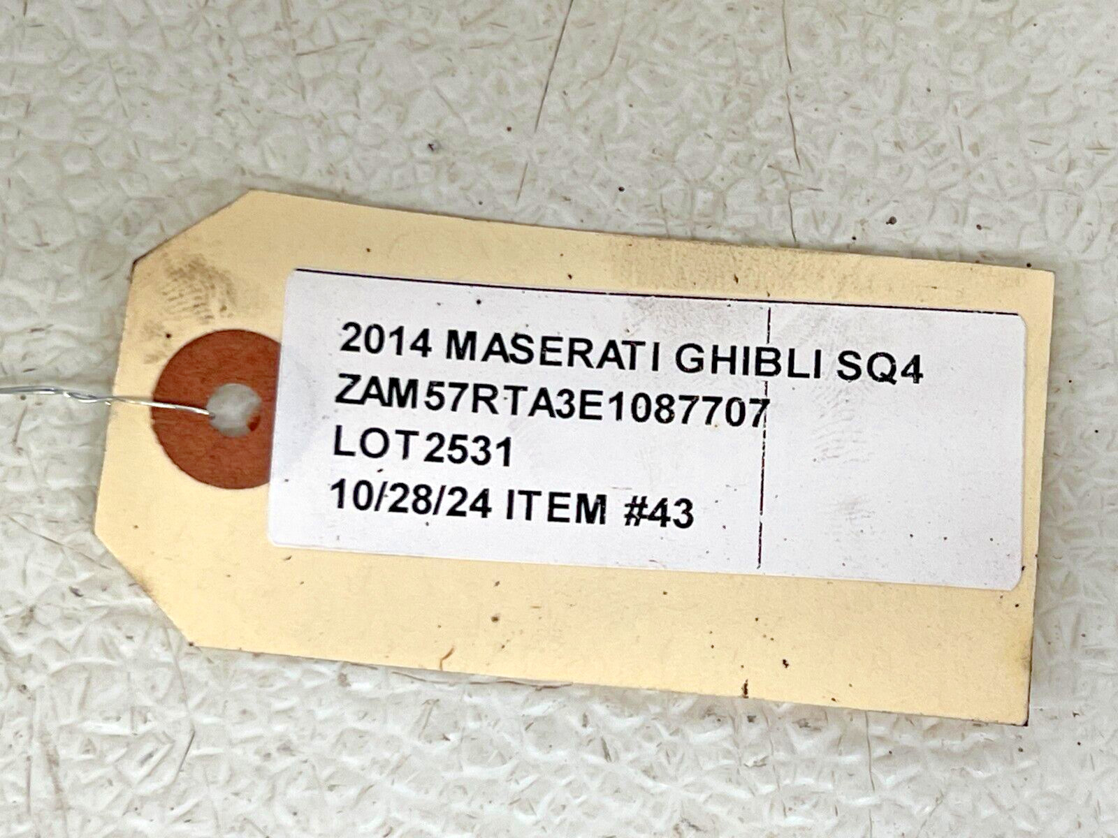 ⭐2014-2017 MASERATI GHIBLI SQ4 AIR CONDITIONER A/C COMPRESSOR PUMP OEM LOT2531