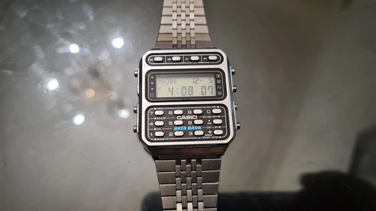 1984 casio calculator clearance watch