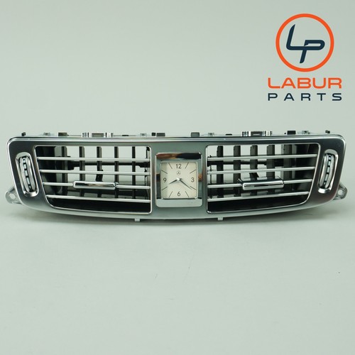 W218 12-18 Mercedes CLS Class Front Center Dash A/C Heater Vent w/ Clock A746 - Picture 1 of 8