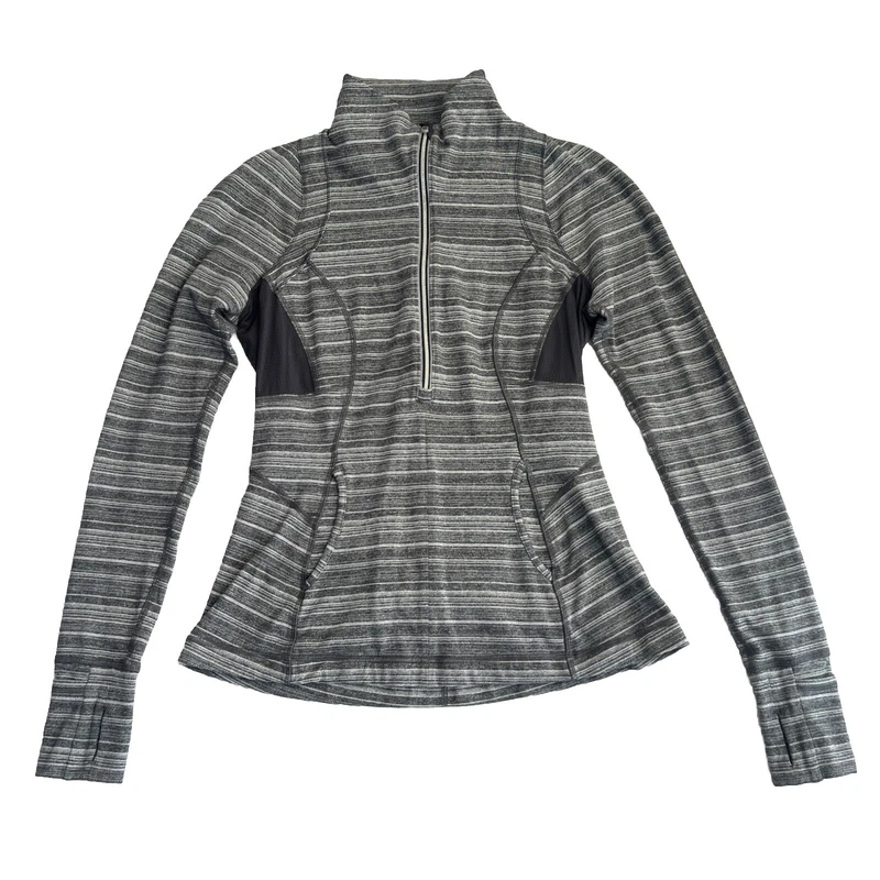 lululemon pullover 1/2 zip long sleeve pace setter shirt