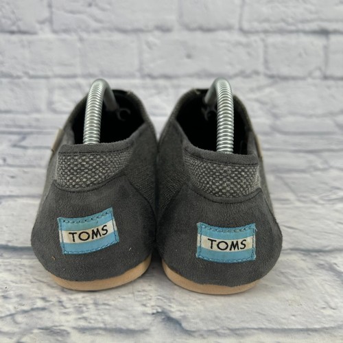 Toms Classic Canvas Women Size 10 Comfort Casual Shoes Flat Loafer Slip Speckled - Picture 2 of 12