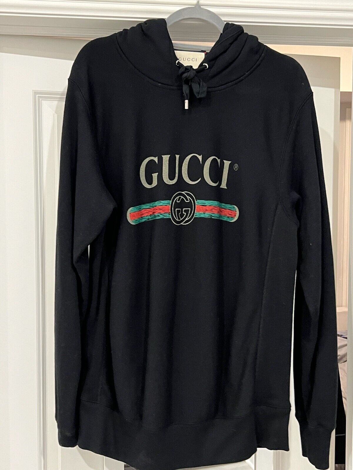 Gucci black hoodie size M | eBay