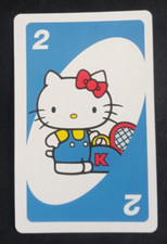 2012 Hello Kitty Uno Card Blue 2