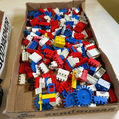 Vintage Loc Bloc Pieces Lot of Miscellaneous Pieces