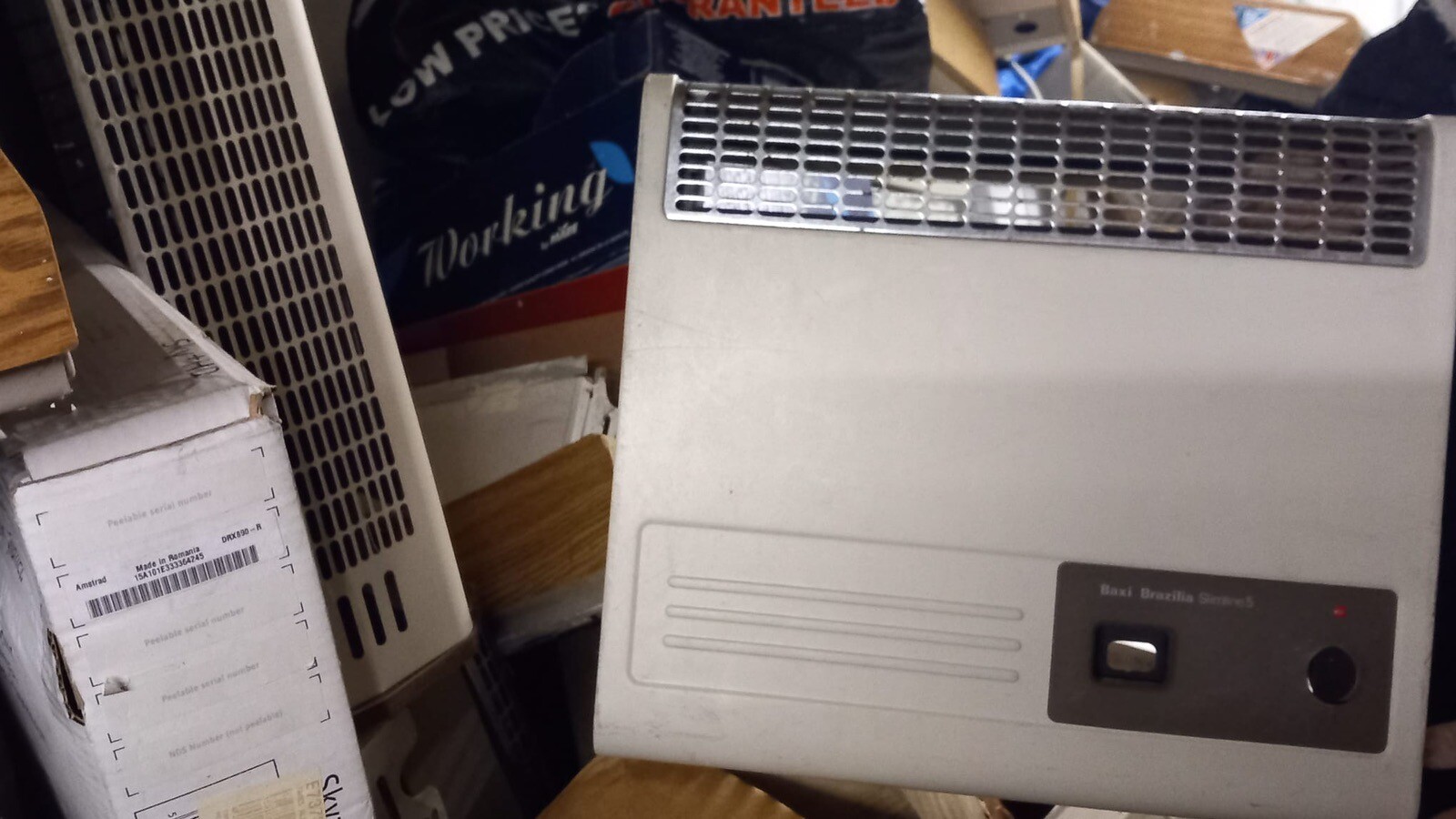 Baxi Brasilia 5 Slimline Gas Wall Heater eBay