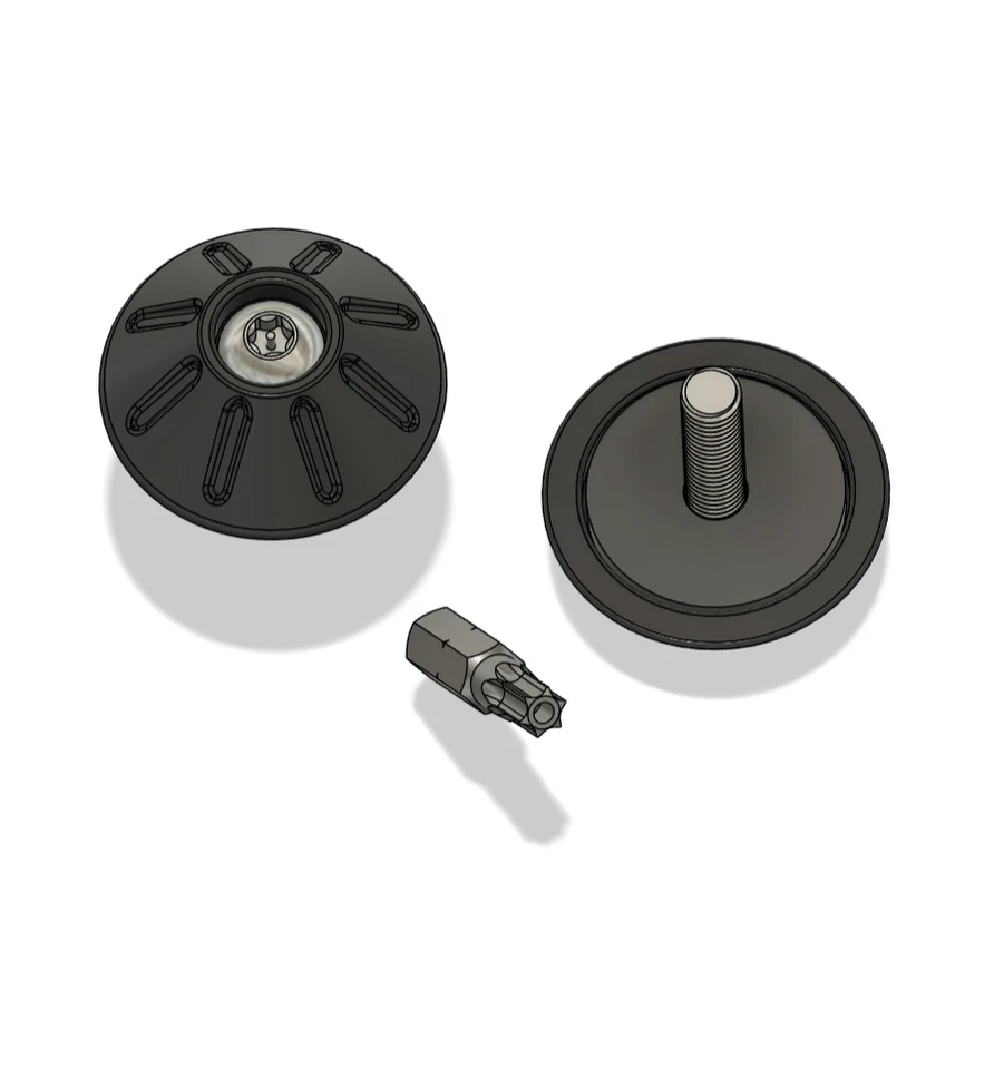 Lowrance Tamper Resistant Gimbal Knobs